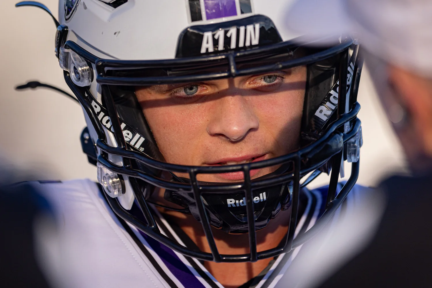 Buffalo Bison player focused on coach