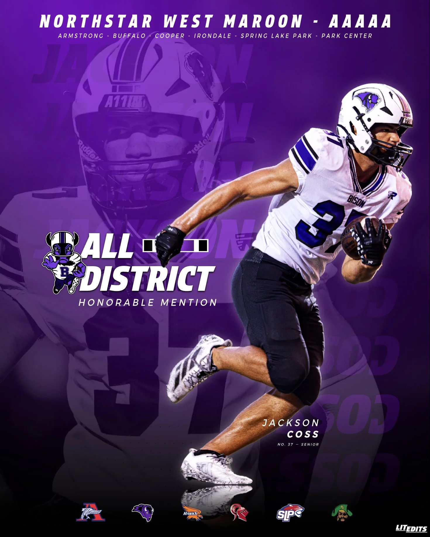 Buffalo Bison Jackson Coss - Honorable Mention