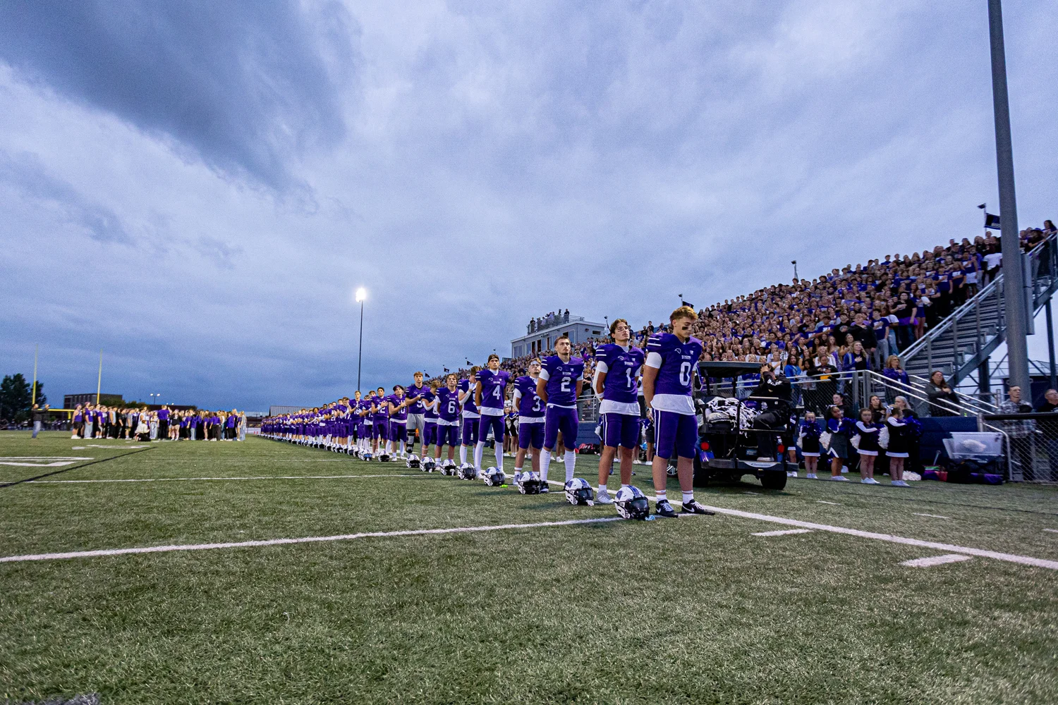 Standing for the National Anthem